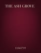 The Ash Grove piano sheet music cover